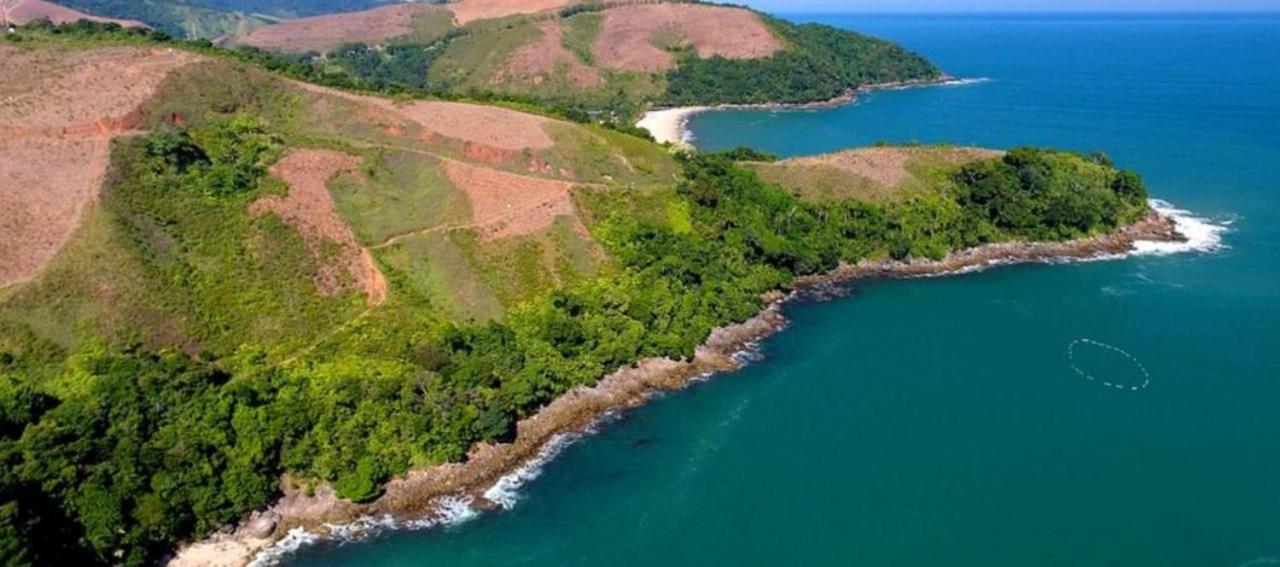 Flat Em Maresias - Em Frente A Praia Buitenkant foto